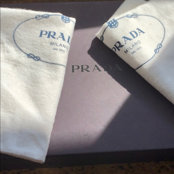 PRADA SUEDE WEDGES 40 - Picture 7 of 7